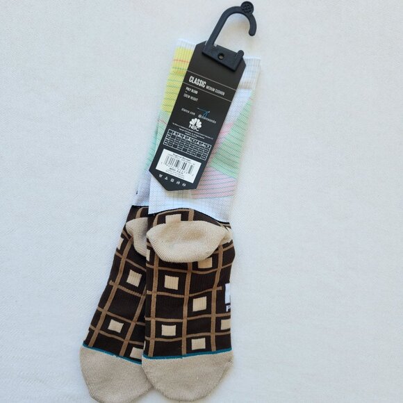 The Office Stance Dunder Mifflin Dwight Schrute Crew Socks Medium Unisex Soft - Picture 4 of 9